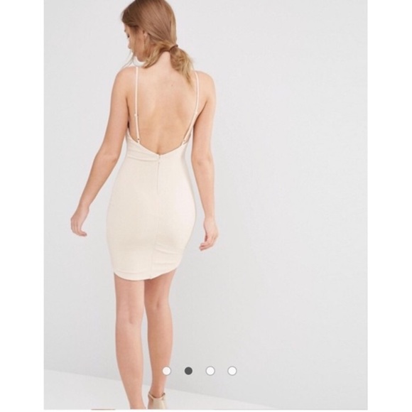 ASOS Nude Mini Dress - Picture 2 of 5